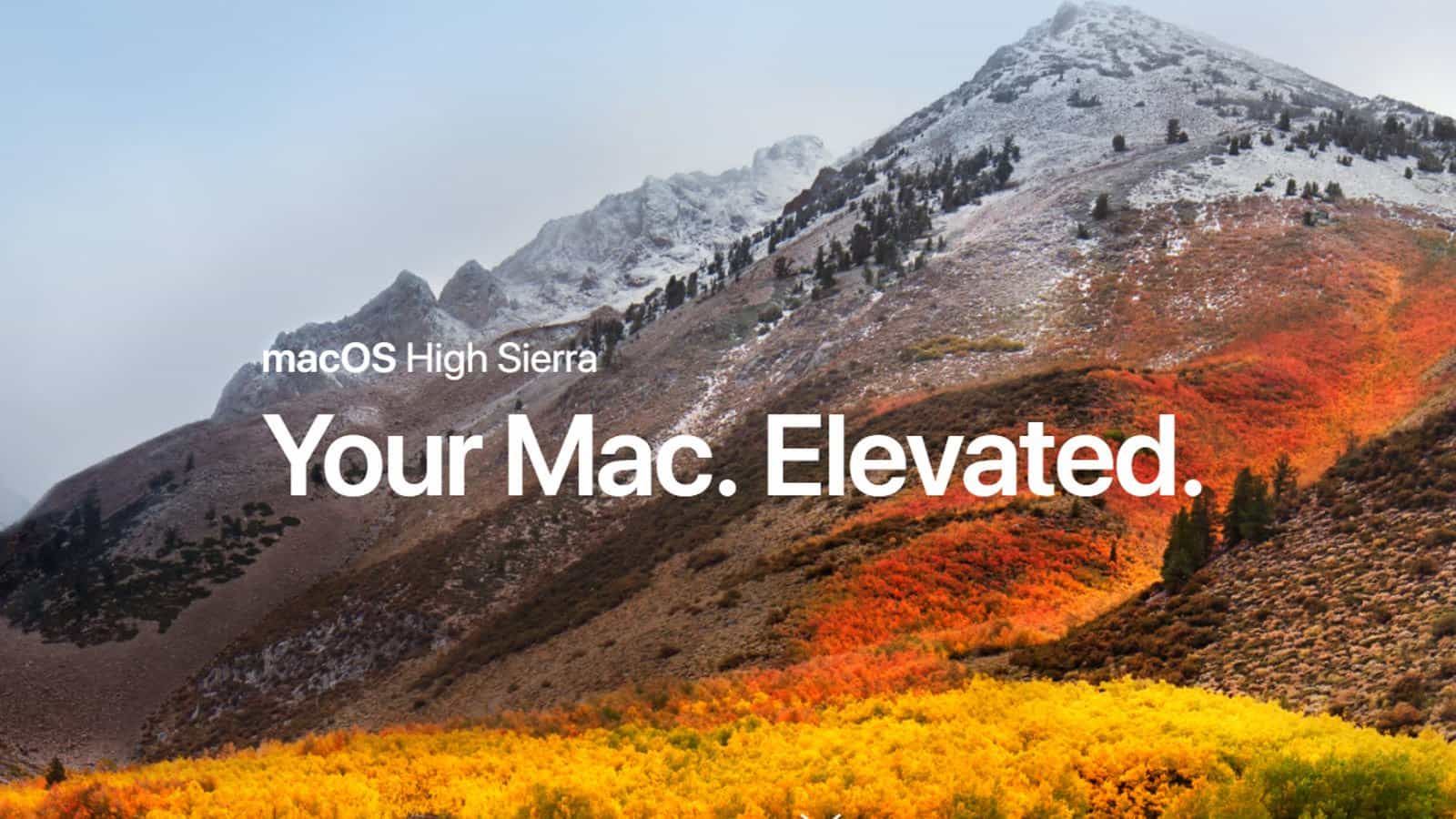 google screensaver for mac high sierra